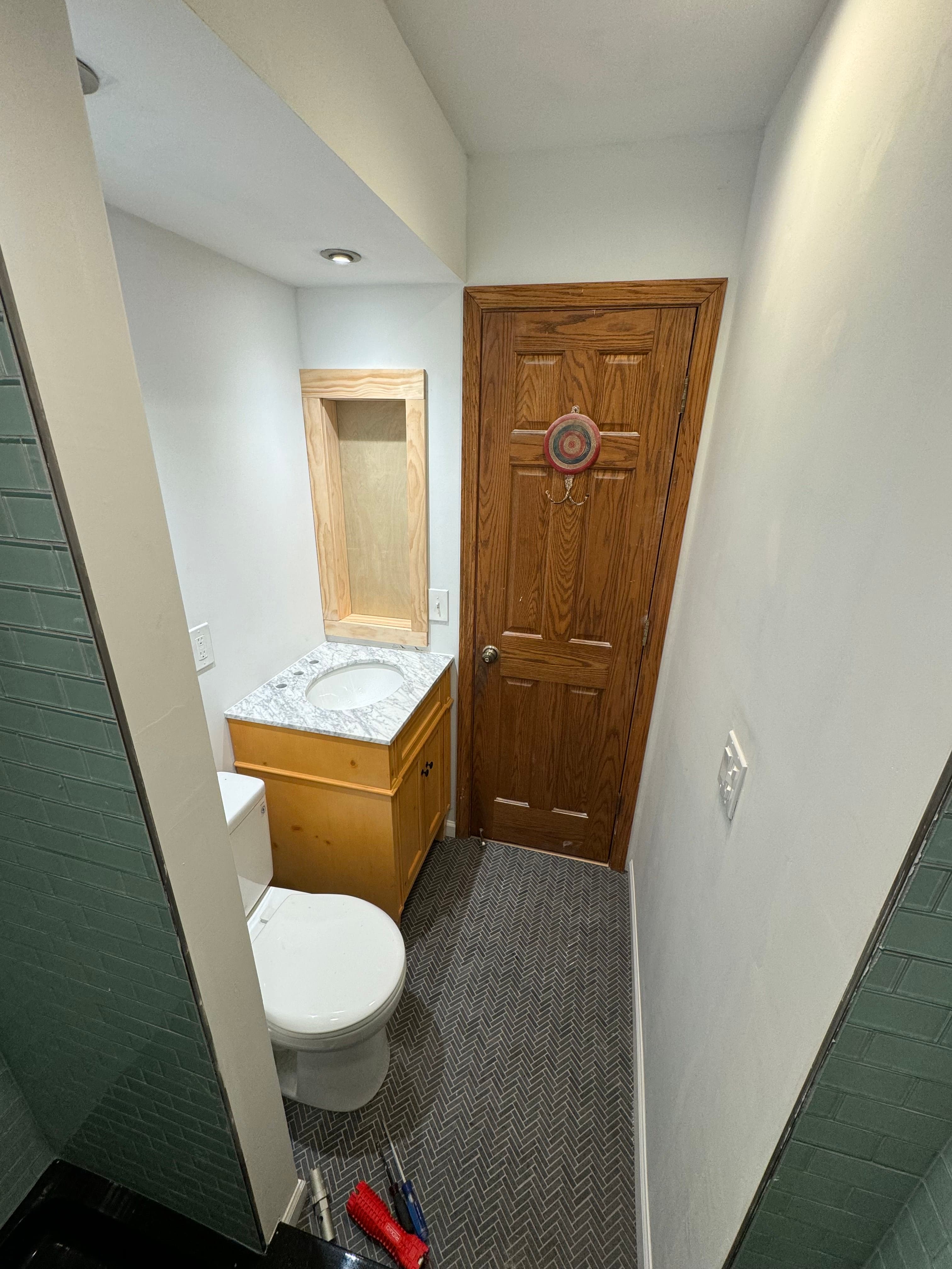 #6th photo of a Bathroom renovation completed by walker home remodeling